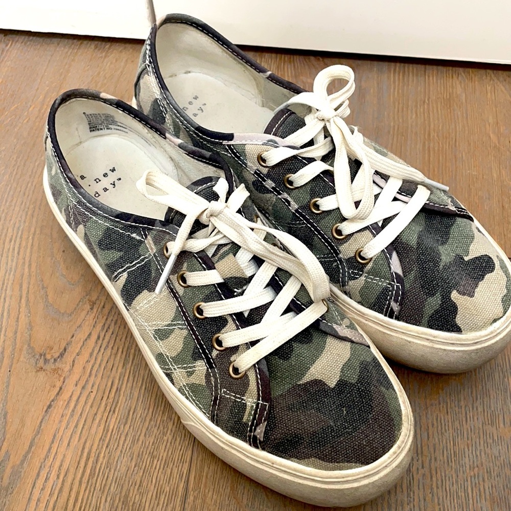 New camo flats- worn a couple of times